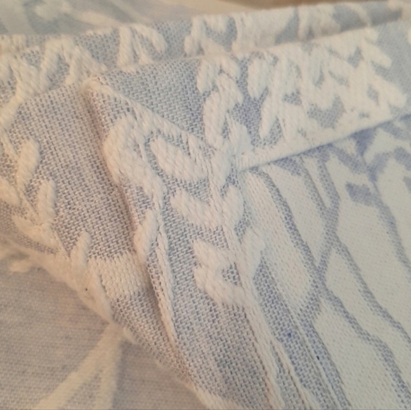 NEW Kevin O'Brien Studio King Jacquard Coverlet Willow Pattern - Picture 9 of 10